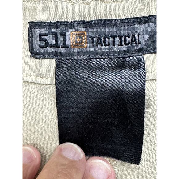 Light Khaki 5.11 36x31 Mens Tactical Series Pants 100% Cotton - Picture 8 of 14